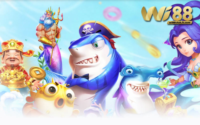 Game bắn cá WI88 thu hút rất nhiều tay chơi