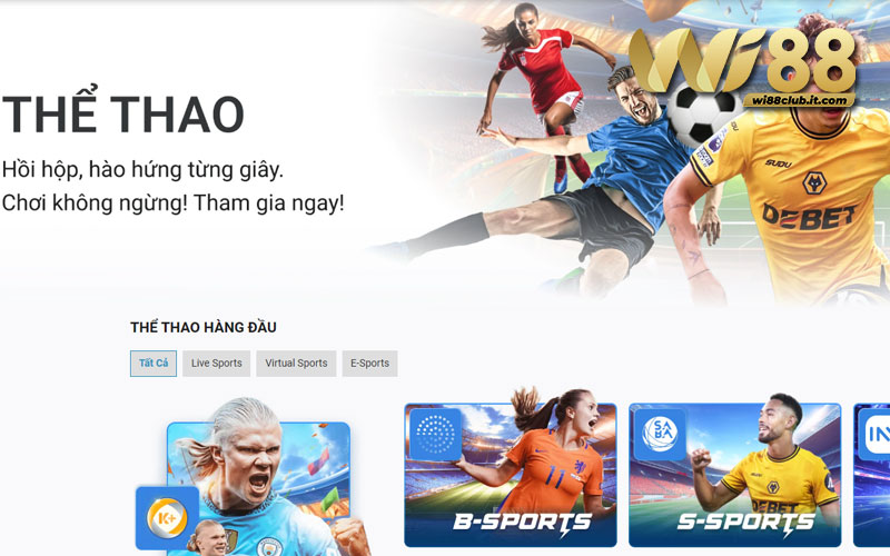 Phương pháp cá cược thể thao WI88 dễ thắng