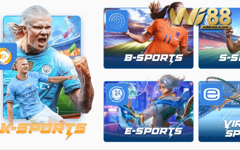 WI88 có đa dạng sảnh cược thể thao