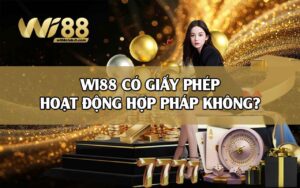 WI88 có giấy phép hoạt động hợp pháp không? Đó là gì?